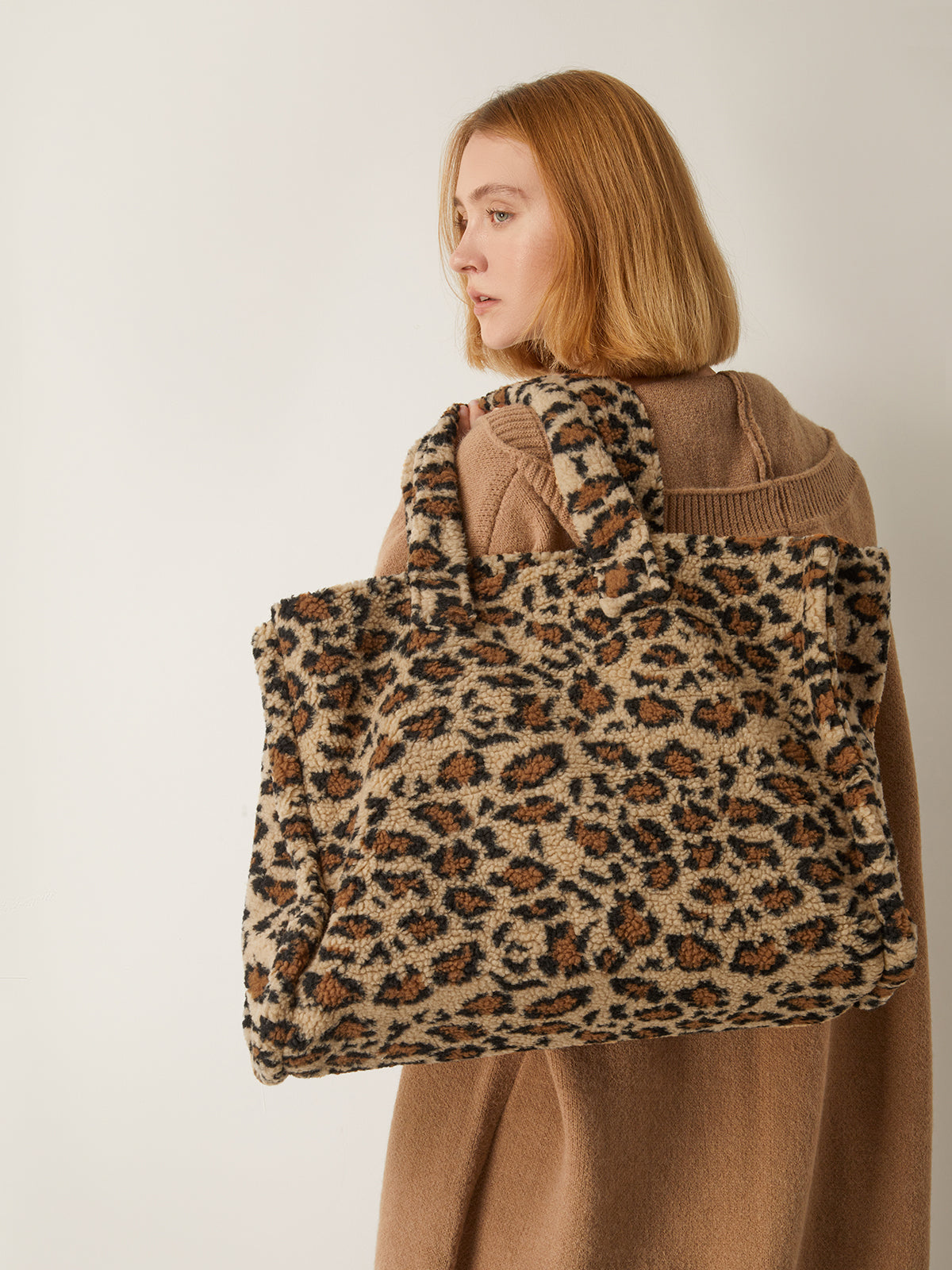 Urban Leopar Sherpa Çanta