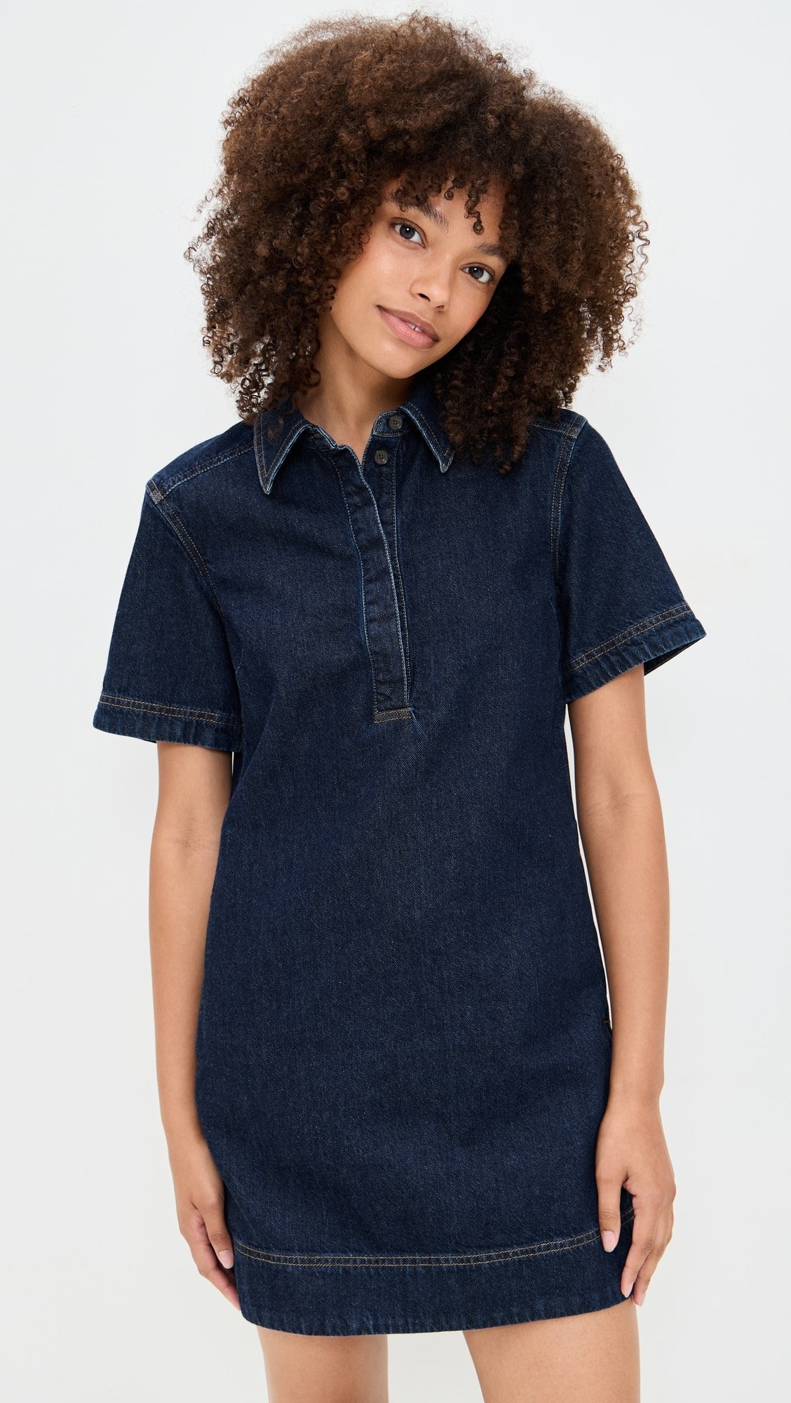 Madewell Denim Mini Elbise