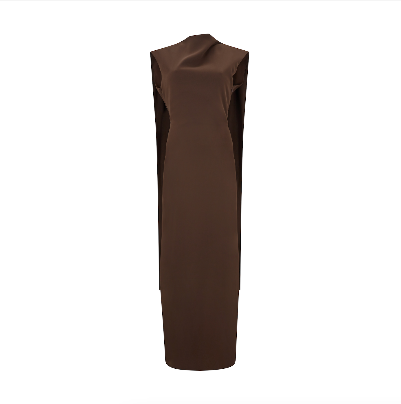Drape uzun elbise