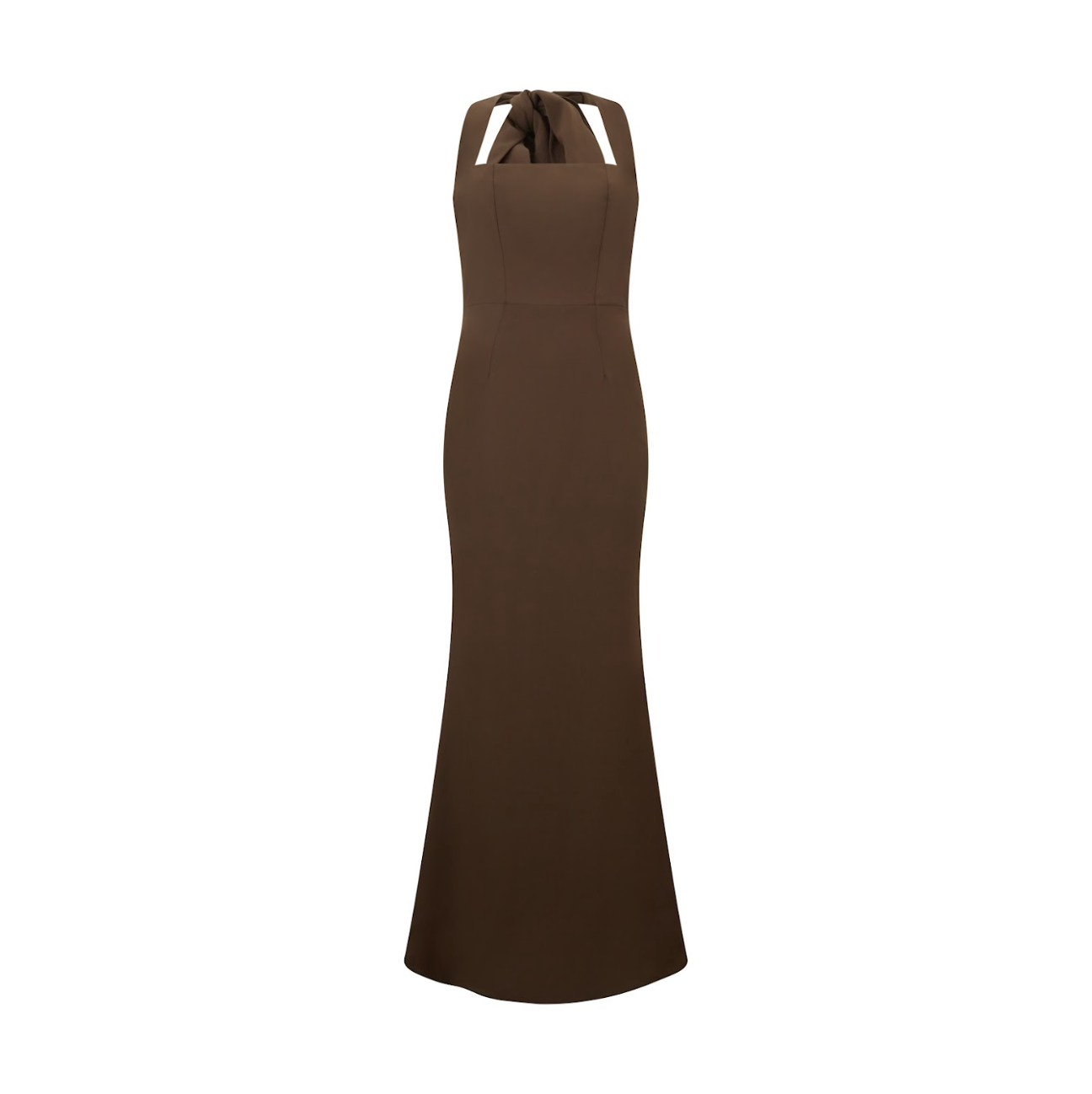 Halter uzun elbise