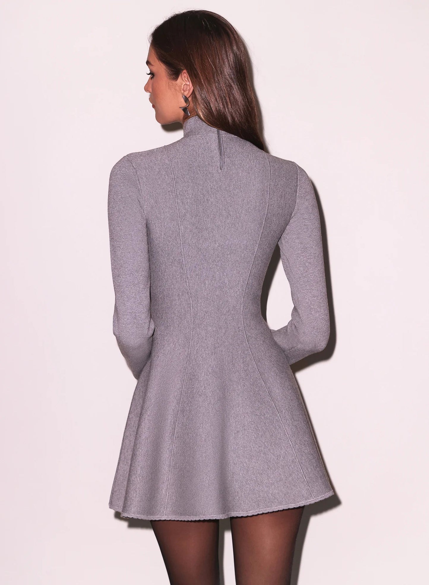 Gaenna Kloş Mini Elbise