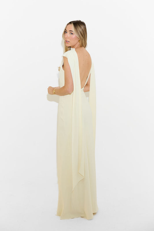 Drape UZUN ELBİSE