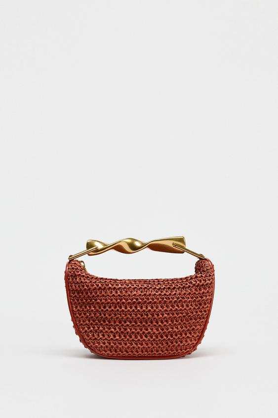 Ayla Woven crossbody bag