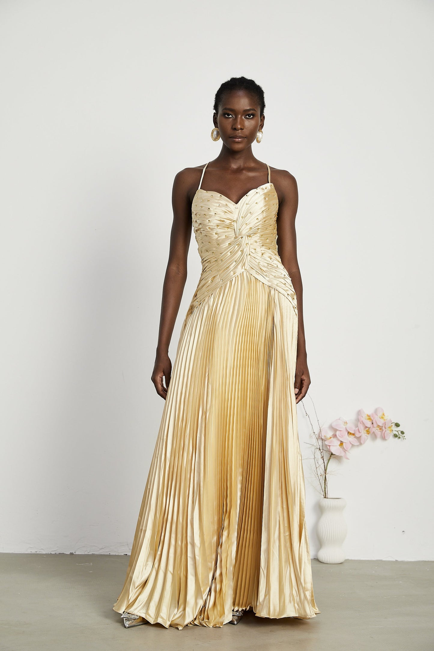 Eline Pilili Maxi Elbise ®