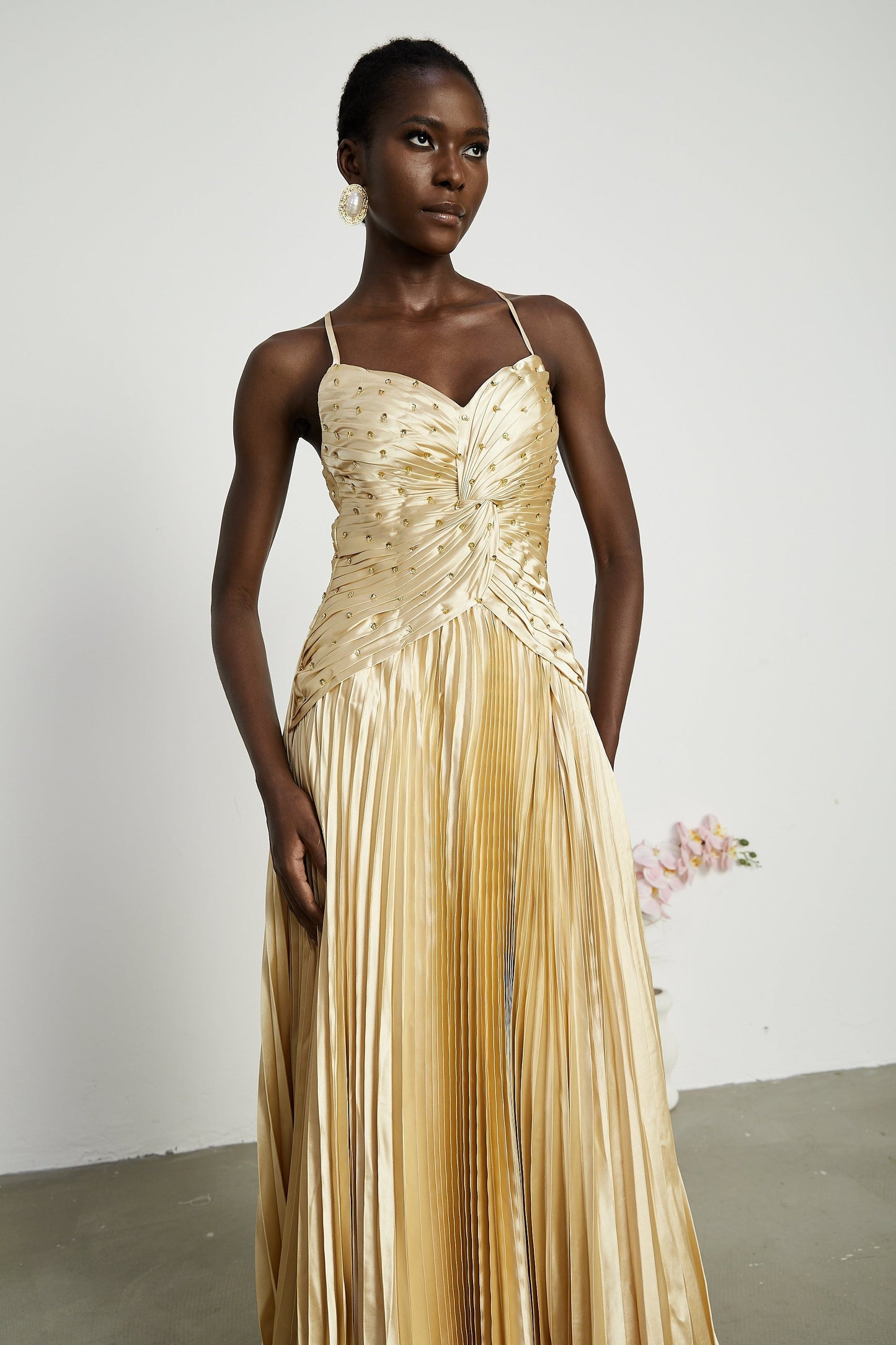 Eline Pilili Maxi Elbise ®