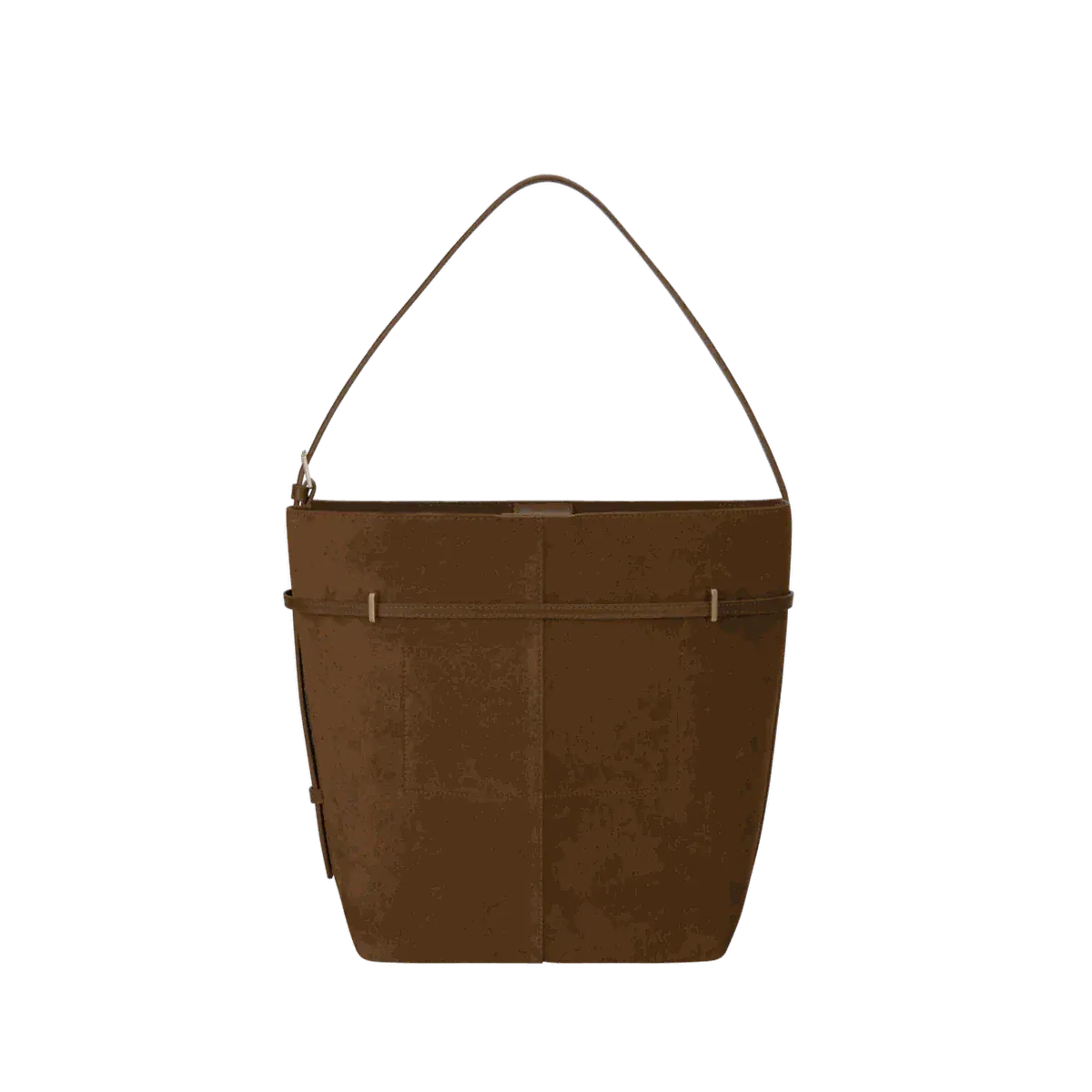 Avenne Suede Belted Tote Bag