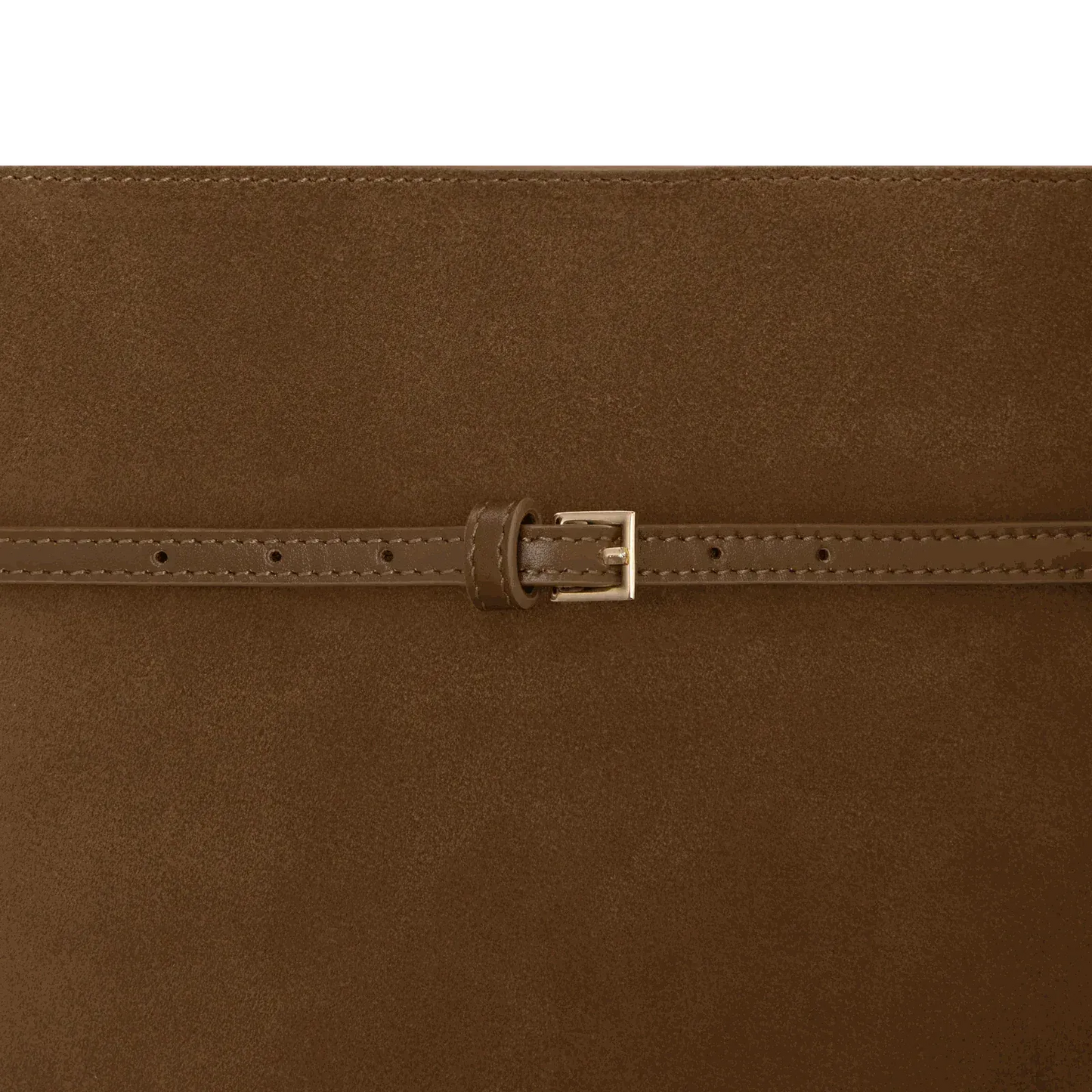 Avenne Suede Belted Tote Bag