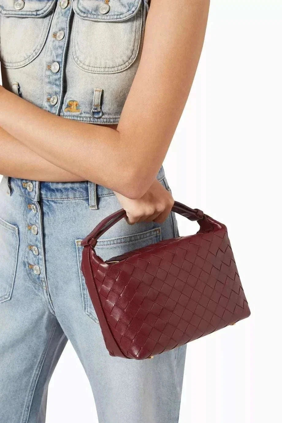 Nova Woven Shoulder Bag