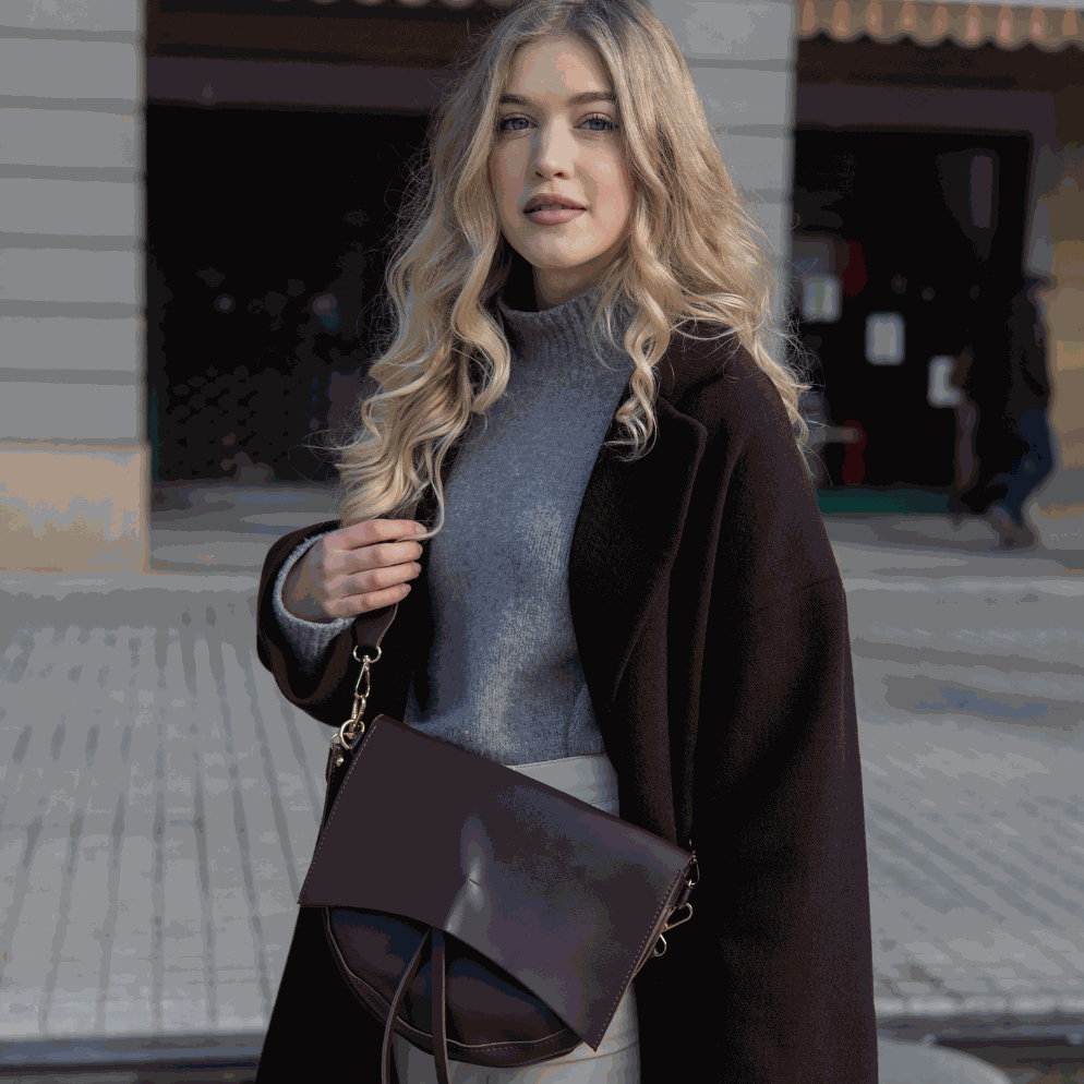 Camille Saddle Crossbody