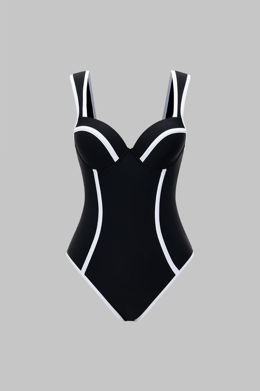 Noir Contour Tek Parça Mayo