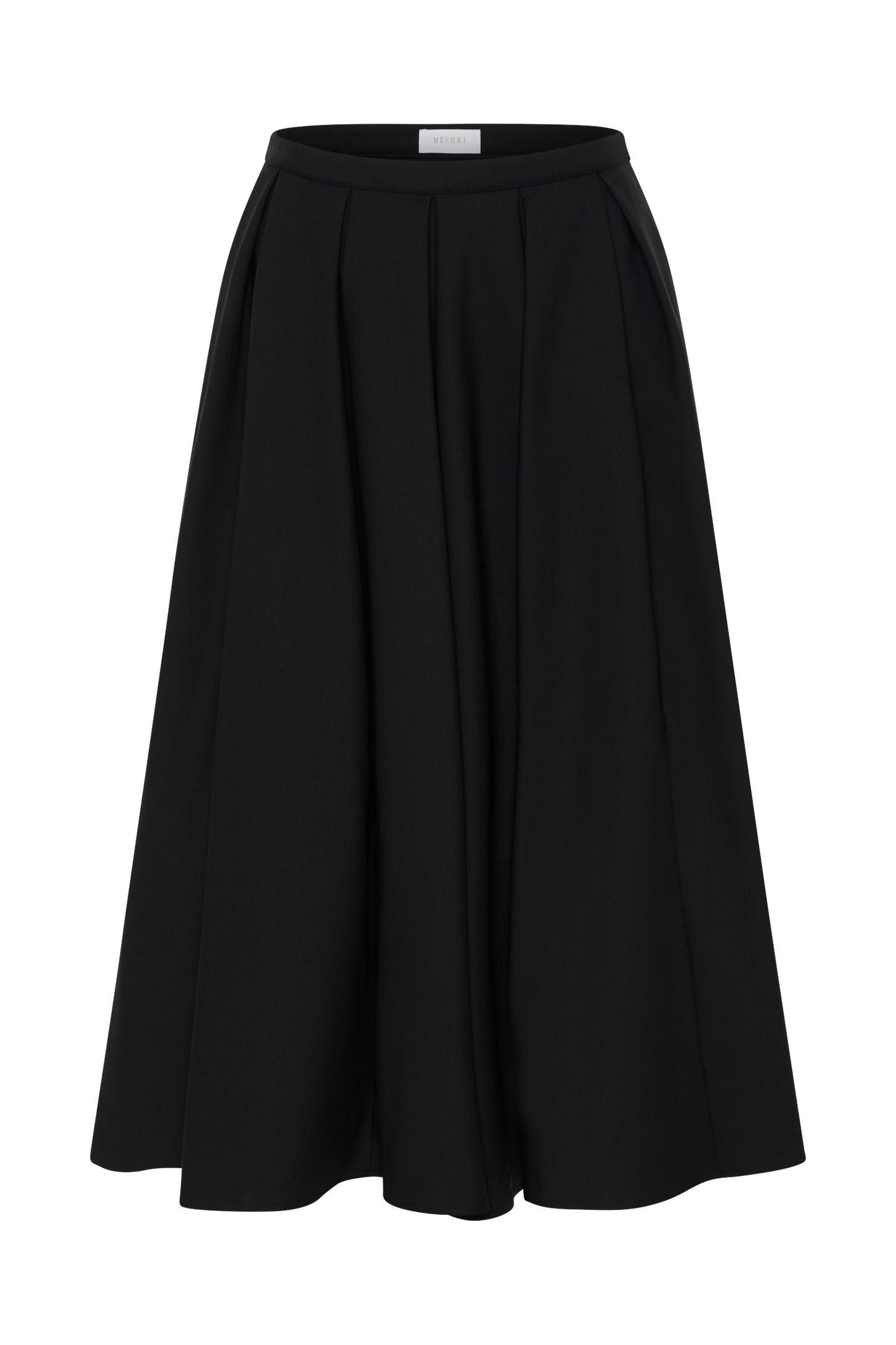 Clarence Keten A-Line Maxi Etek - Siyah