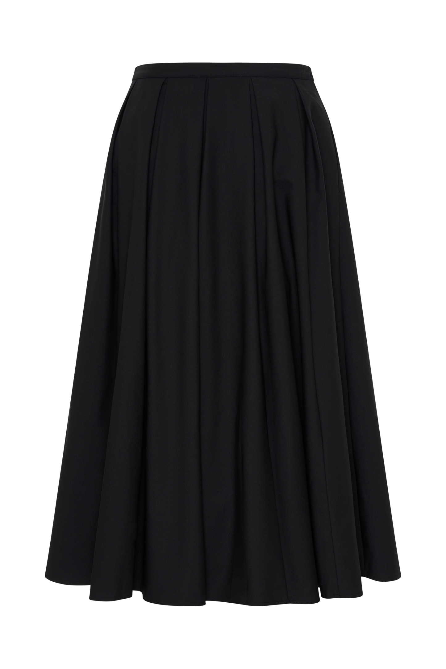 Clarence Keten A-Line Maxi Etek - Siyah