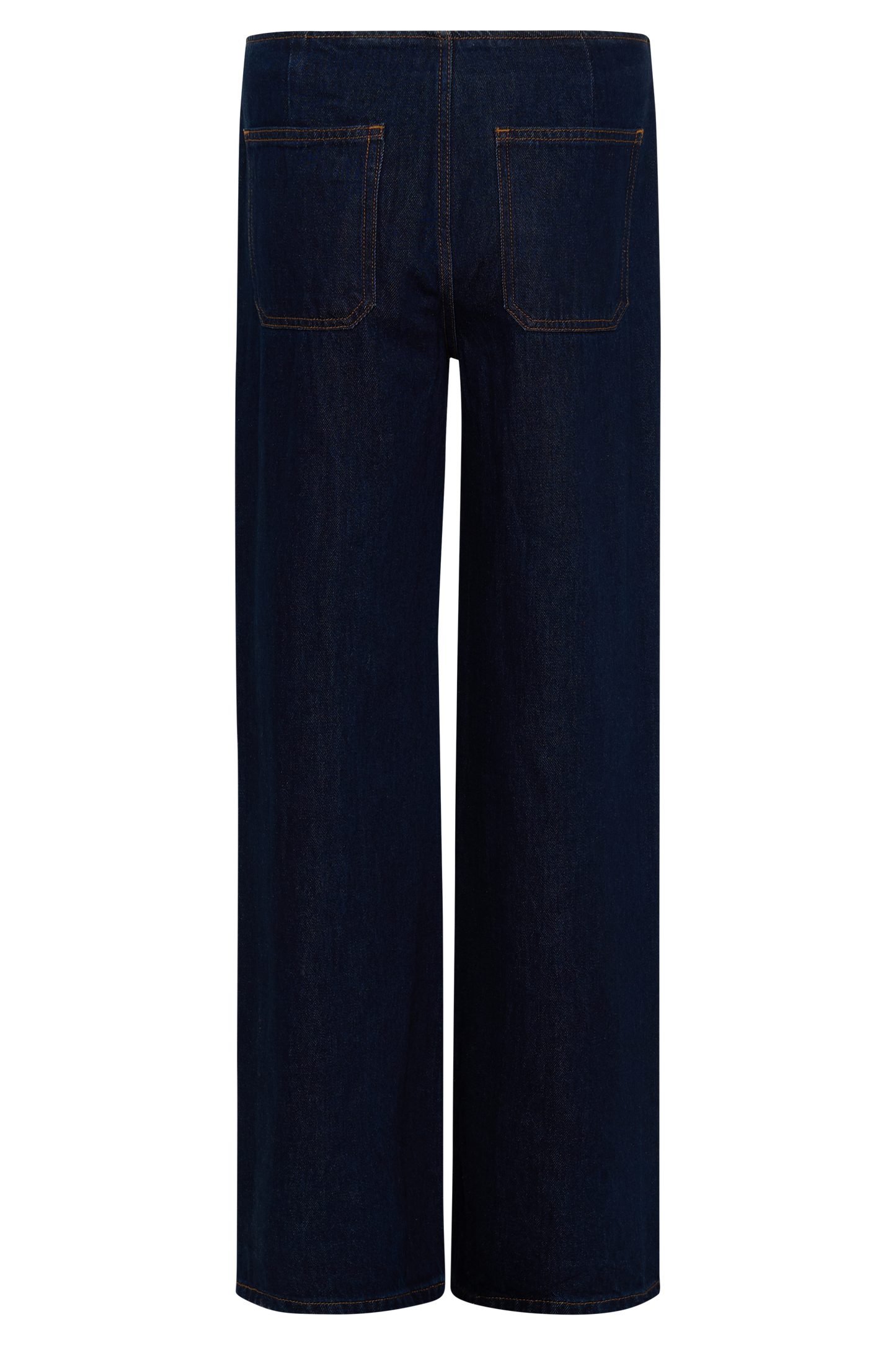 Caitlin Mid Bel Denim Flare Jeans - İndigo Mavi