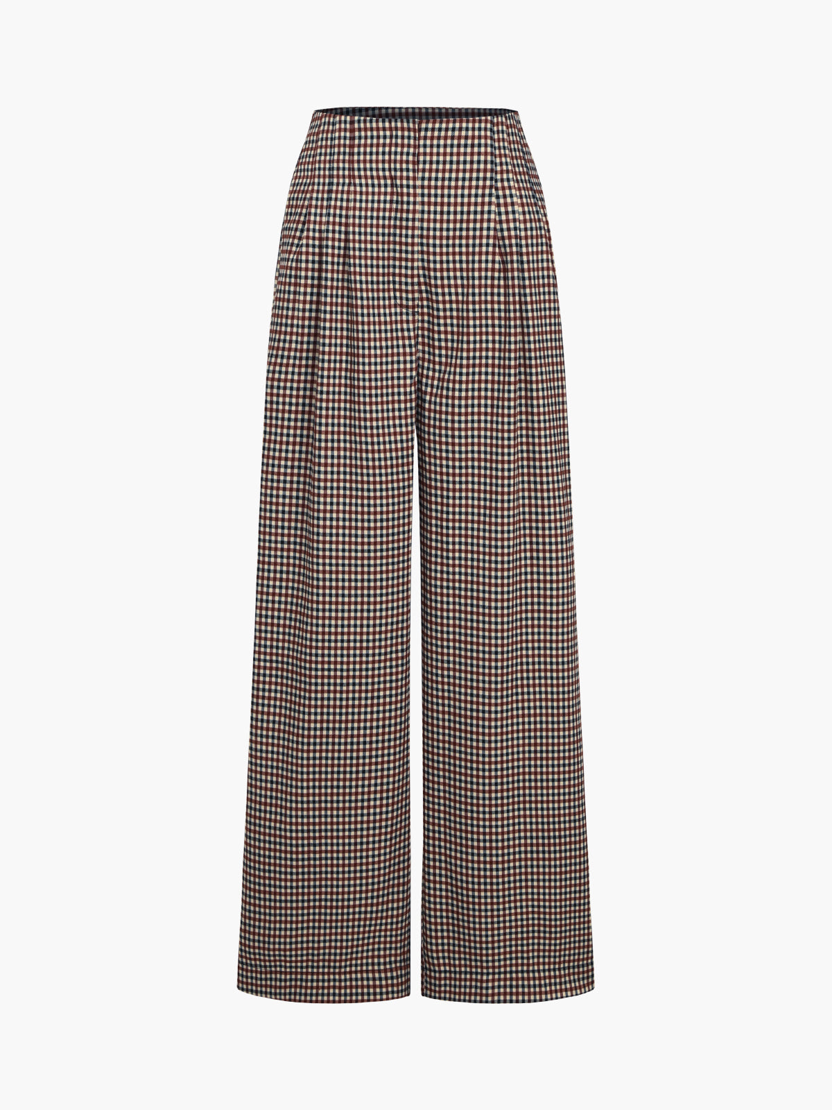 Balık Sırtı Geniş Paça Pantolon