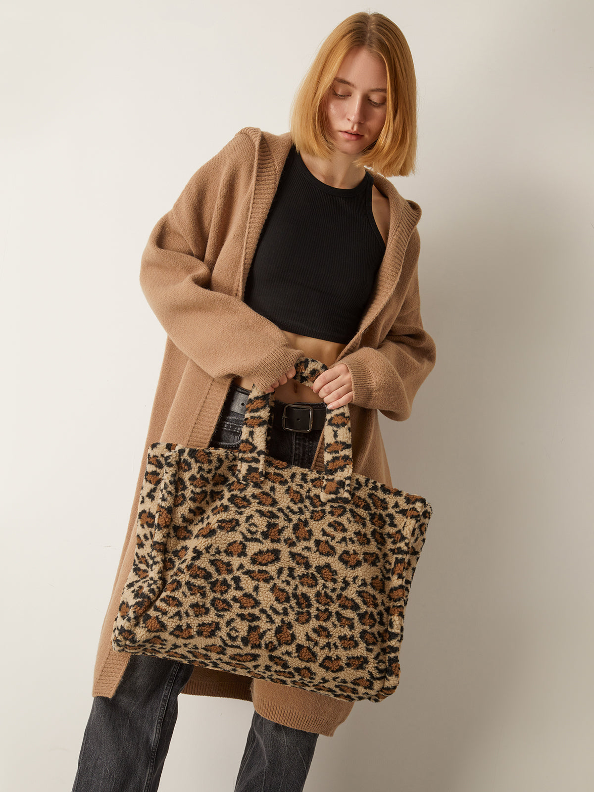 Urban Leopar Sherpa Çanta