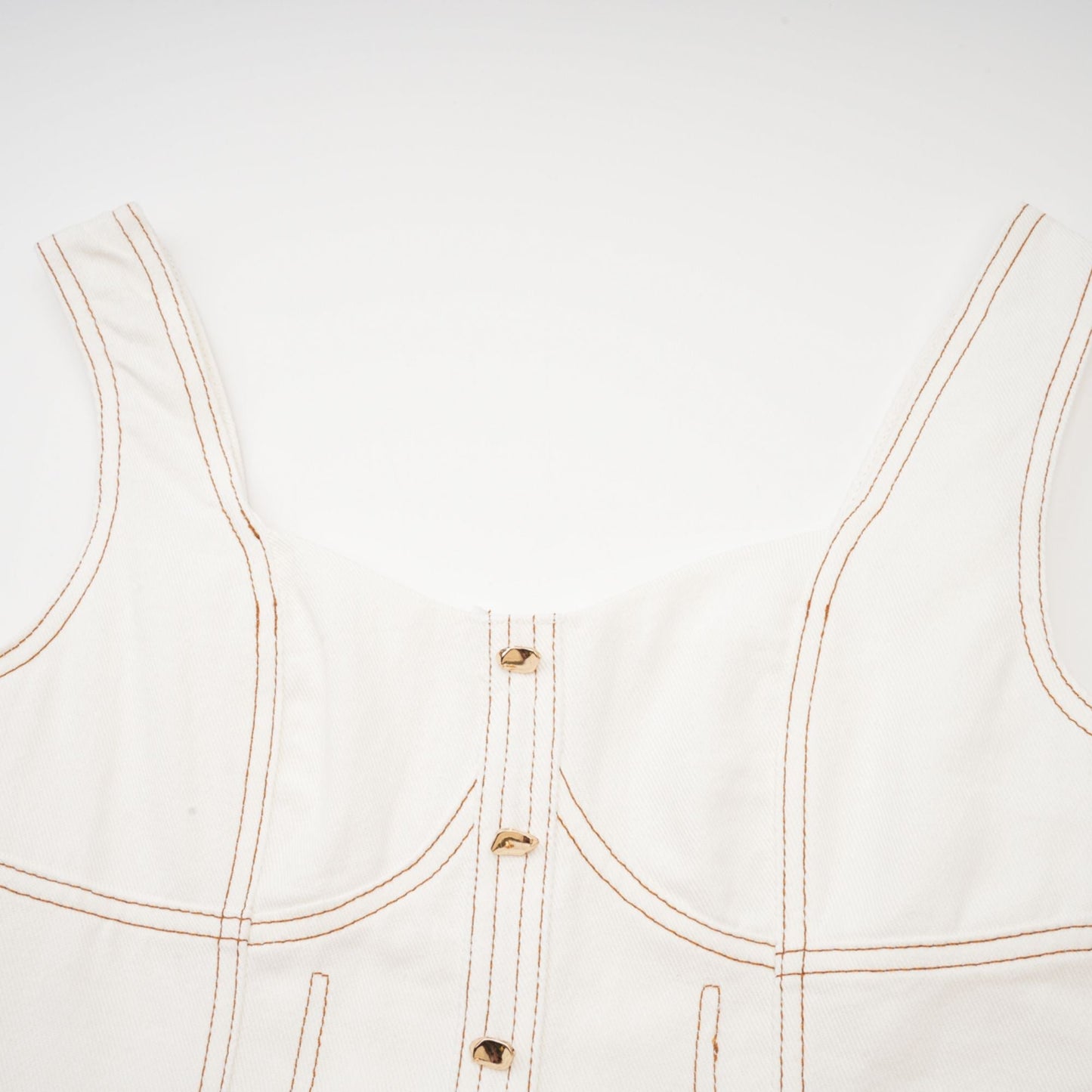 Brielle Denim Üst Ve Etek Eşleştirme Seti