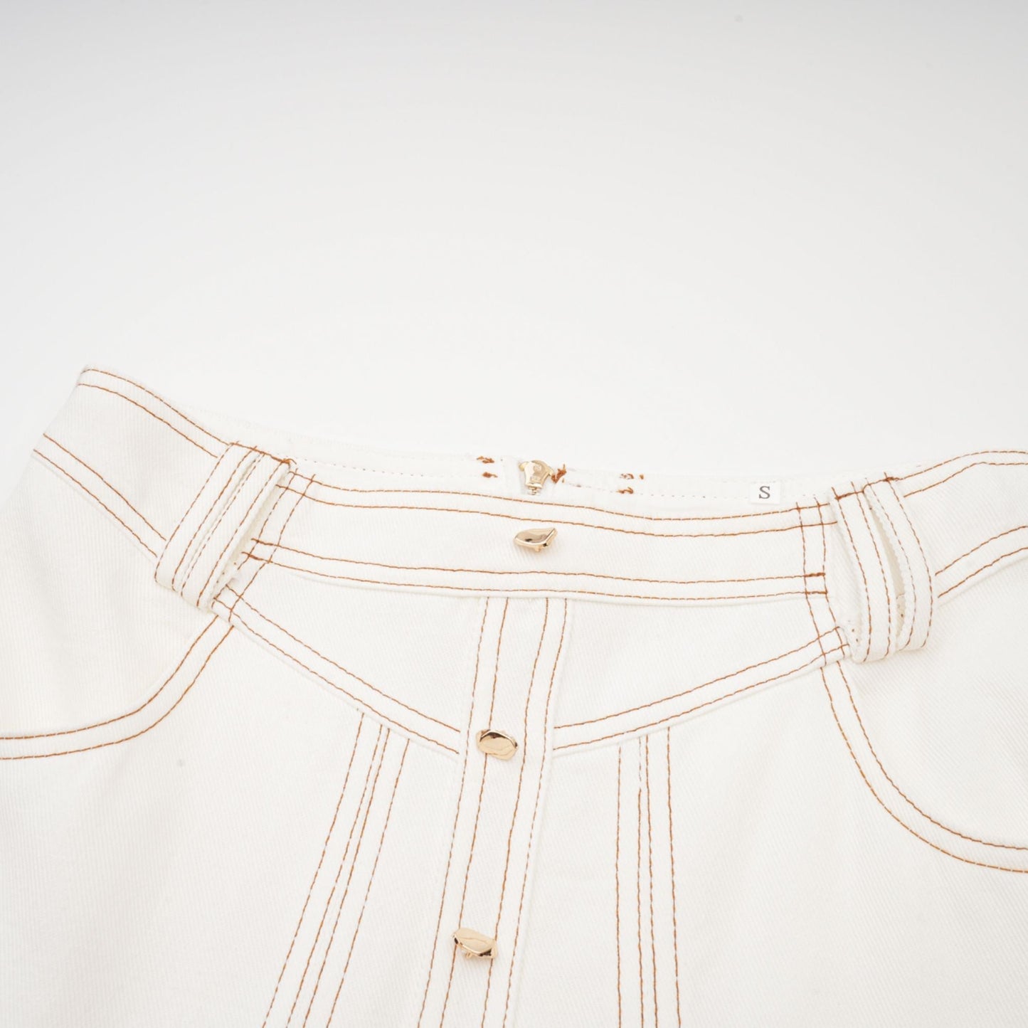 Brielle Denim Üst Ve Etek Eşleştirme Seti