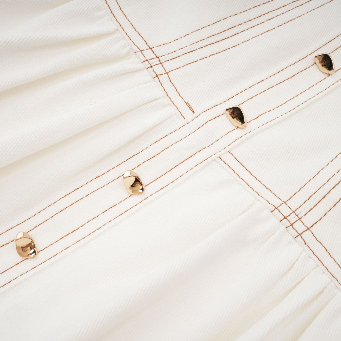 Brielle Denim Üst Ve Etek Eşleştirme Seti