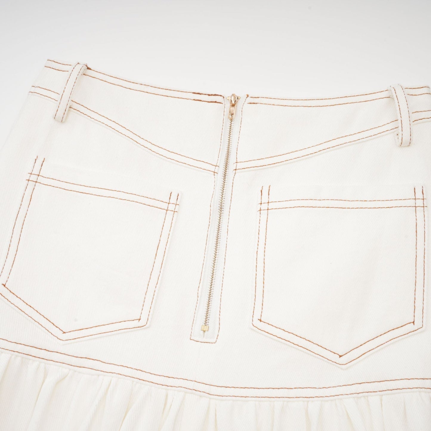 Brielle Denim Üst Ve Etek Eşleştirme Seti