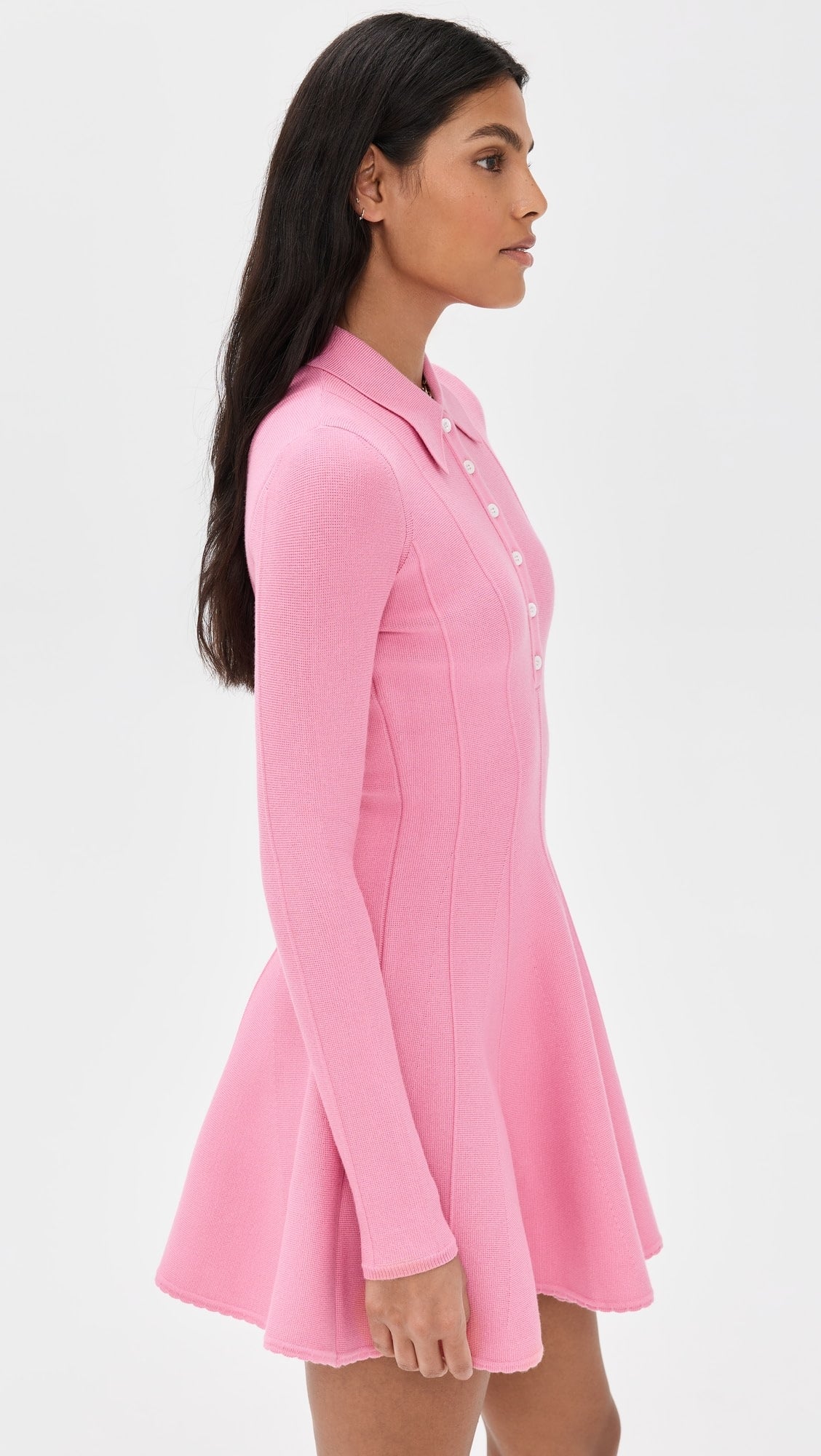 Henley Mini Kloş Elbise