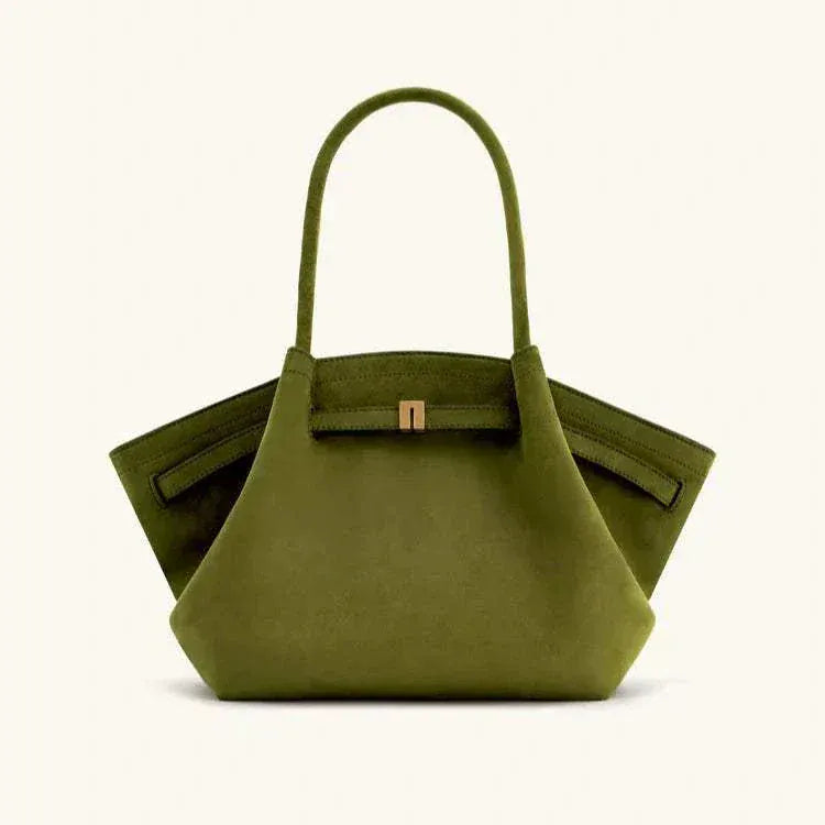 Henna Maxi Suede Tote Bag