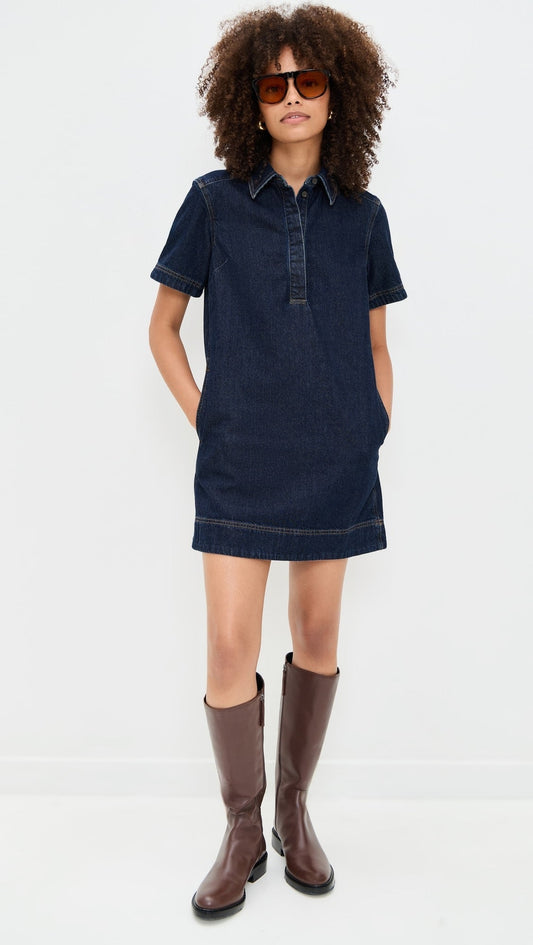 Madewell Denim Mini Elbise