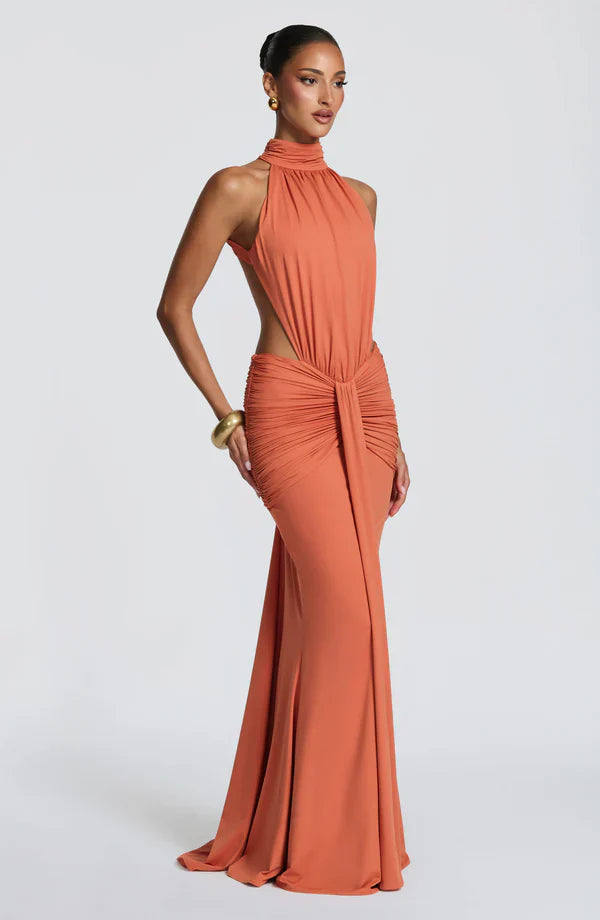 Thekla Maxi Dress - Burnt Orange