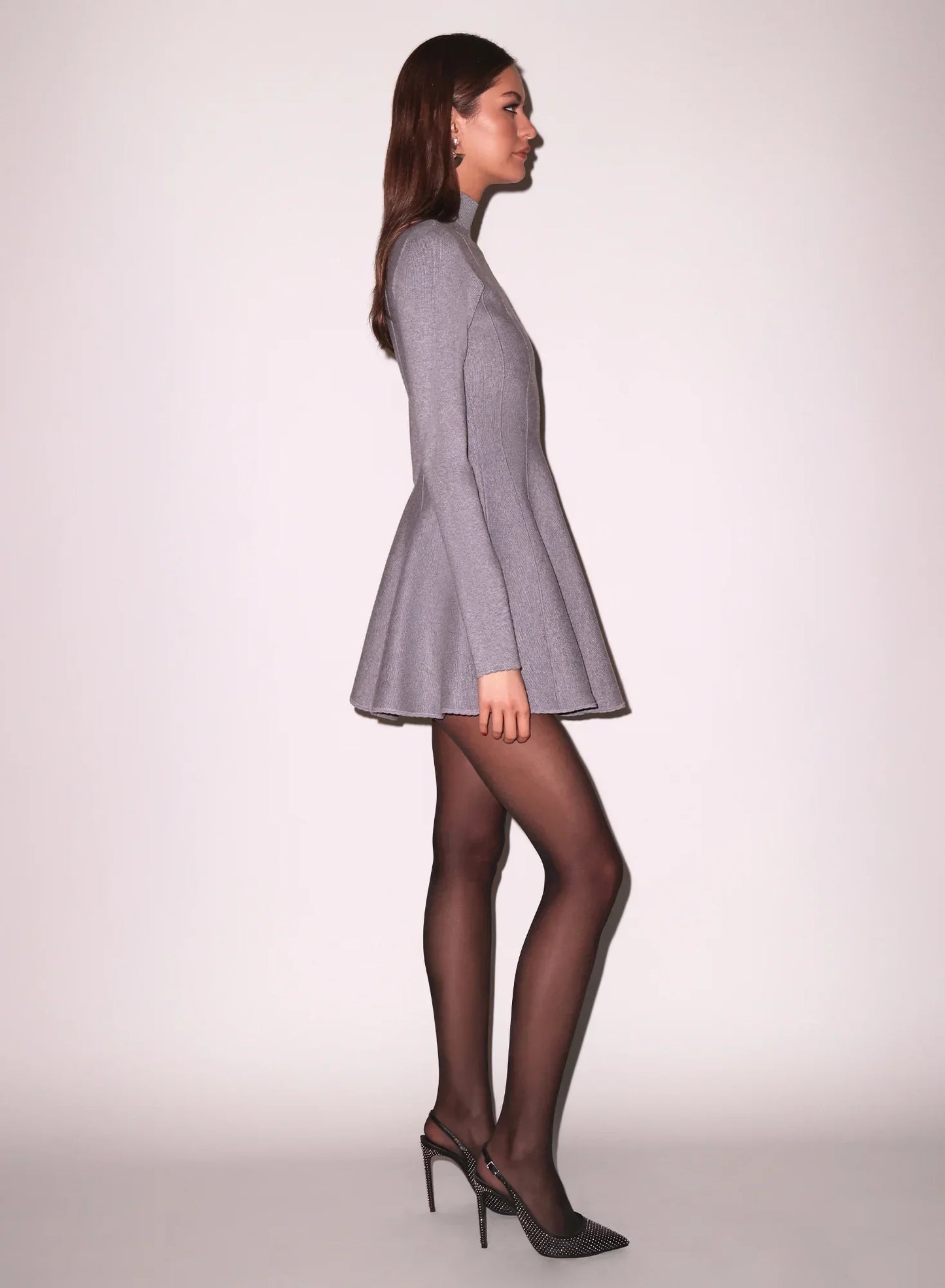 Gaenna Kloş Mini Elbise