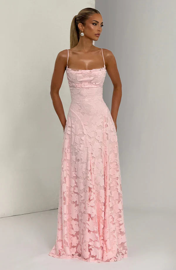 Francesca Maxi Dress - Blush
