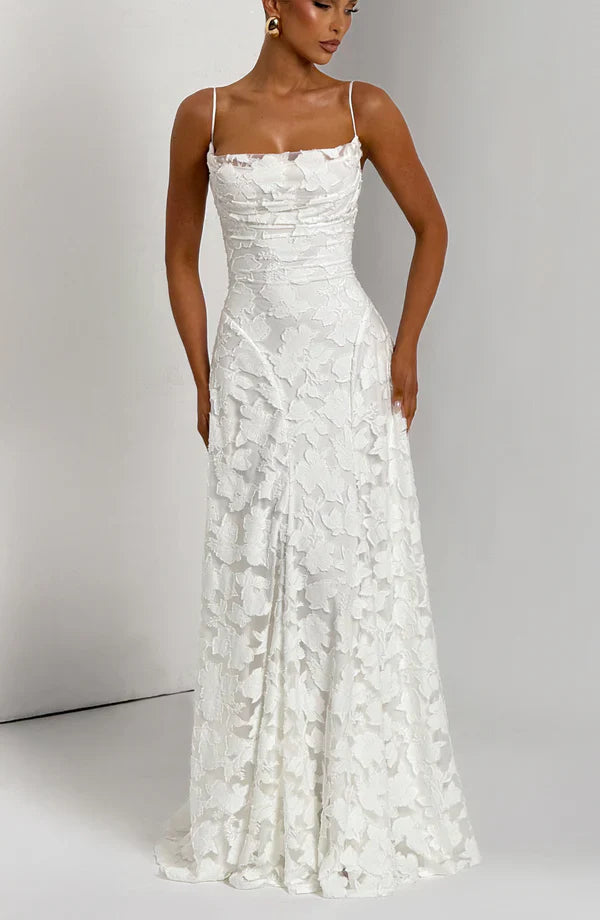 Francesca Maxi Dress - white