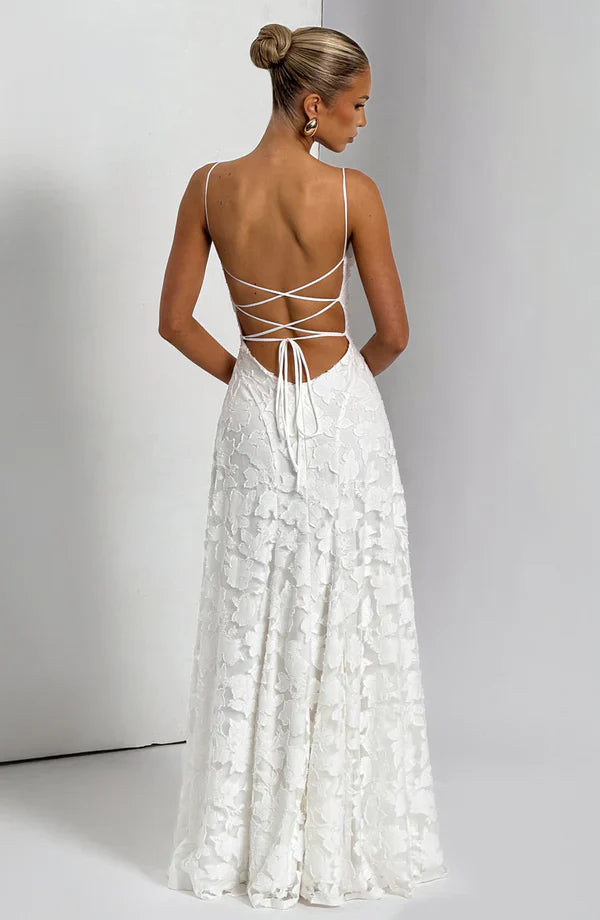 Francesca Maxi Dress - white