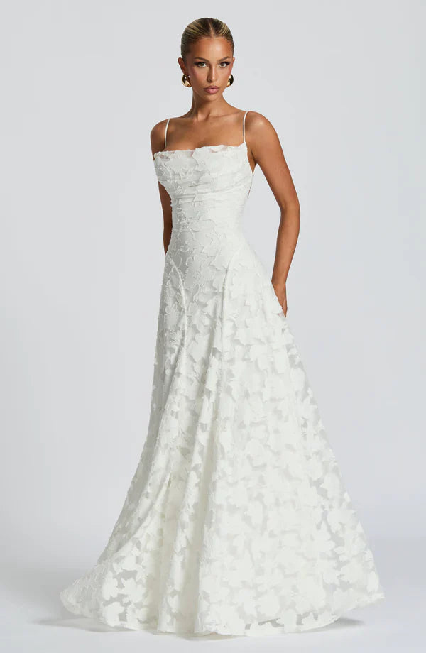 Francesca Maxi Dress - white