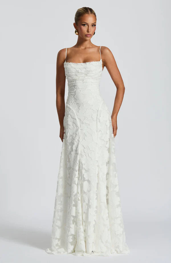 Francesca Maxi Dress - white