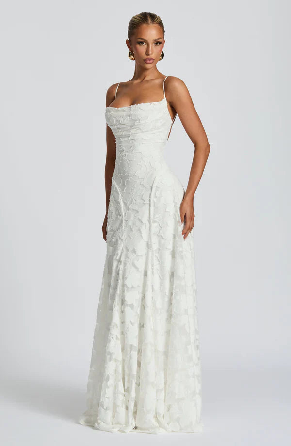 Francesca Maxi Dress - white