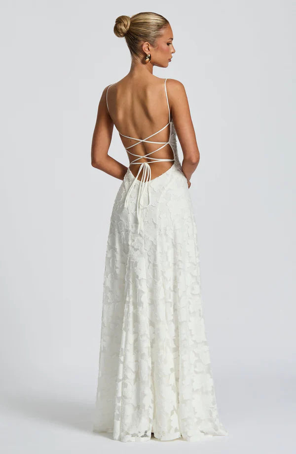 Francesca Maxi Dress - white