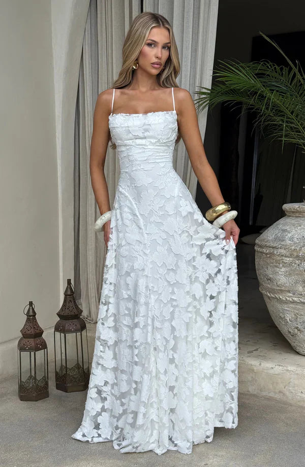 Francesca Maxi Dress - white