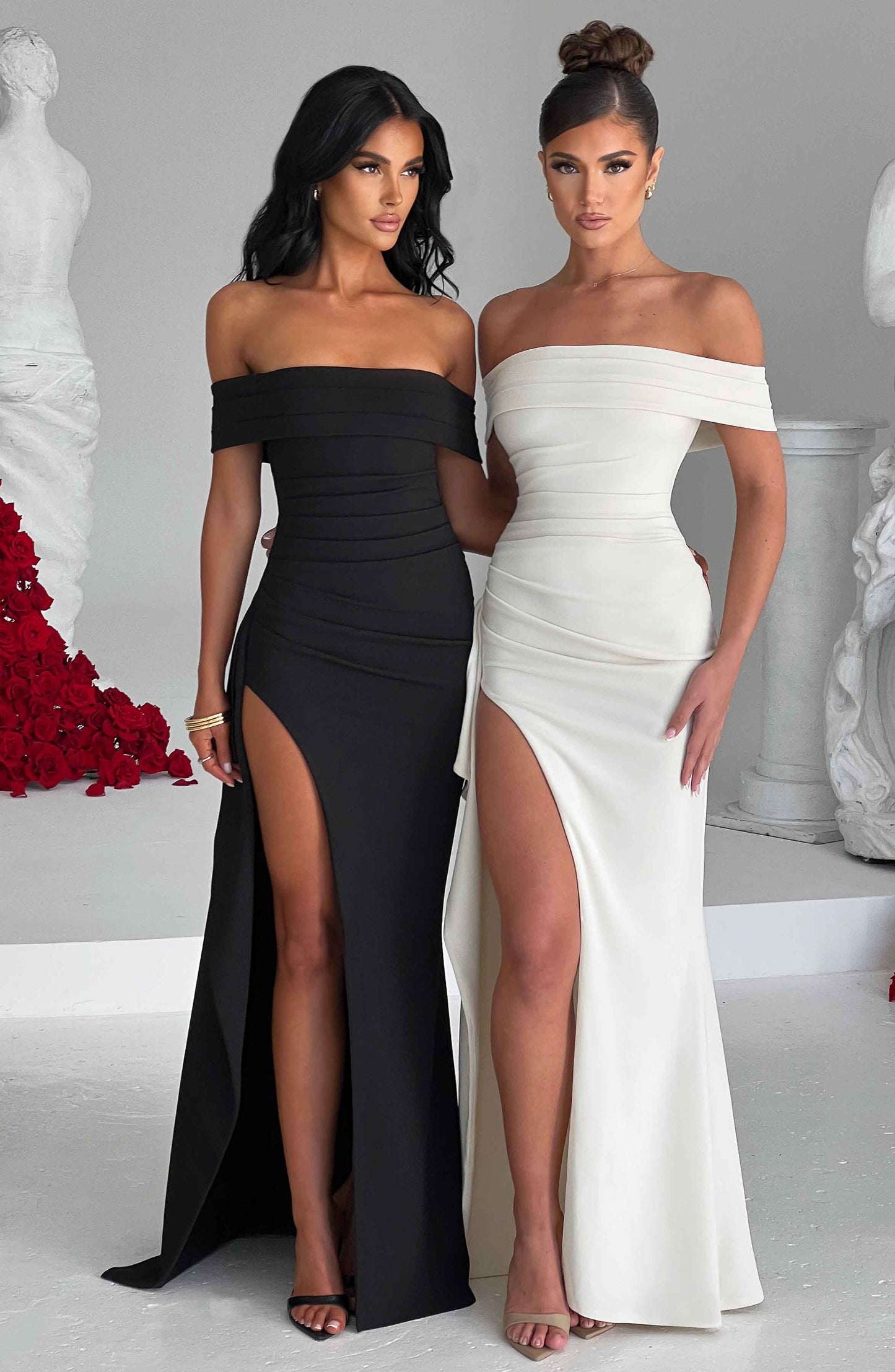 Joyce Maxi Elbise - Siyah