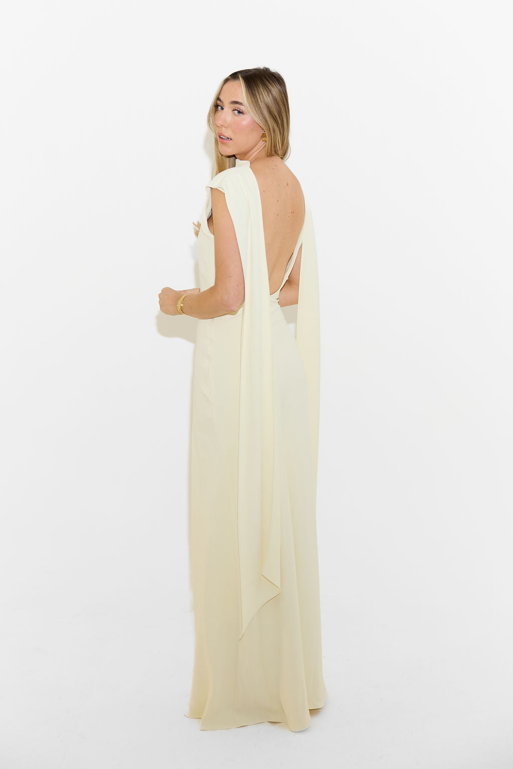 Drape UZUN ELBİSE