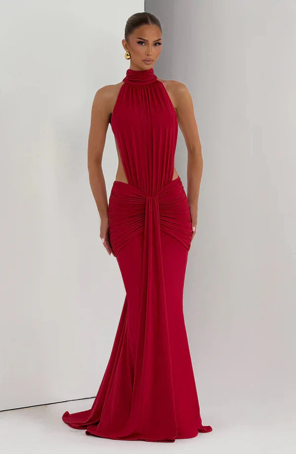 Thekla Maxi Dress - Red